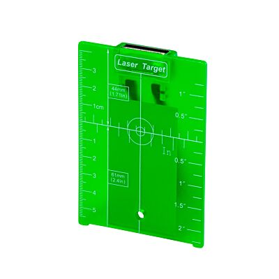 TARGET PLATE LT-G105 WITH STAND AND MAGNET FOR GREEN LASERS