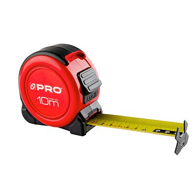 PR-60-10N retractable measure, 1 brake, nylon, double-sided, 10m/32mm