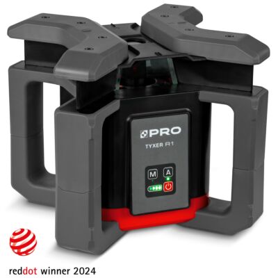 Laserowy Niwelator Rotacyjny TYXER R1 (czerwona wiązka)