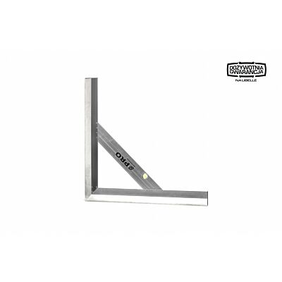 Équerre trapézoïdale avec indicateurs 80x80cm