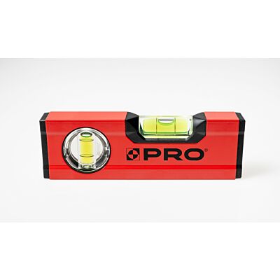 Poziomnica PRO600 malowana czerwona 17 cm