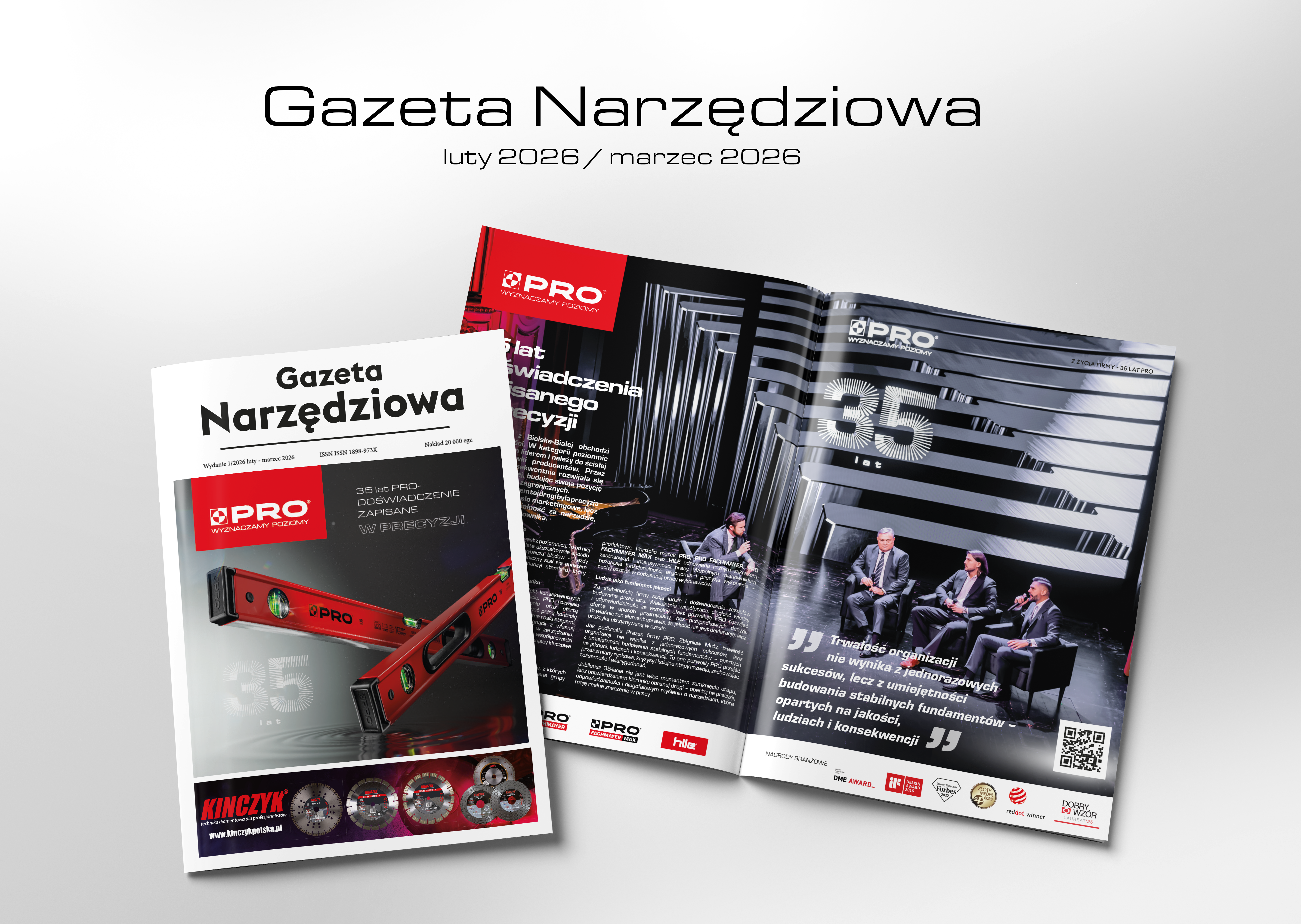 35 lat PRO Sp. z&nbsp;o.o. na&nbsp;łamach Gazety Narzędziowej