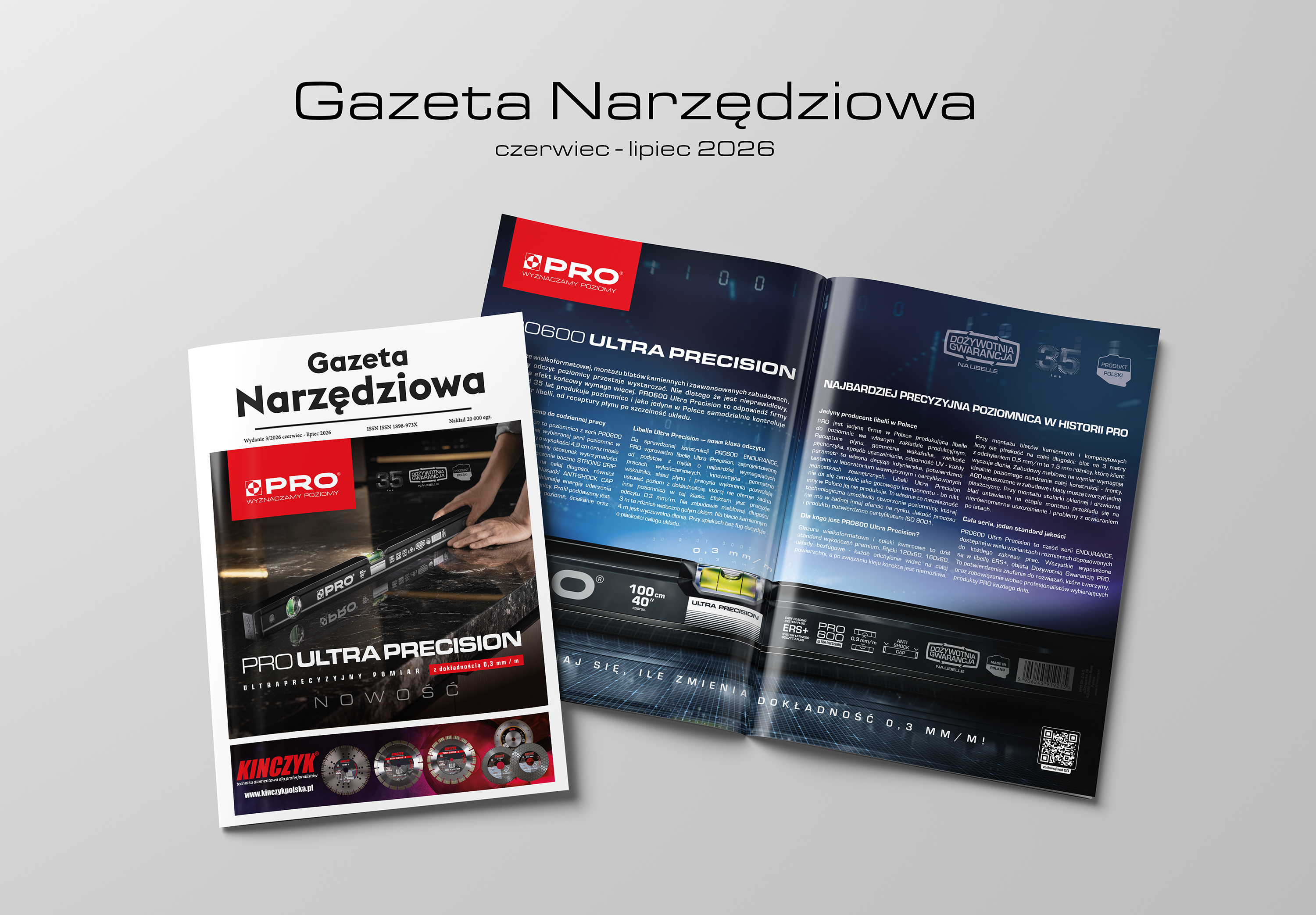 PRO600 Ultra Precision w&nbsp;Gazecie Narzędziowej